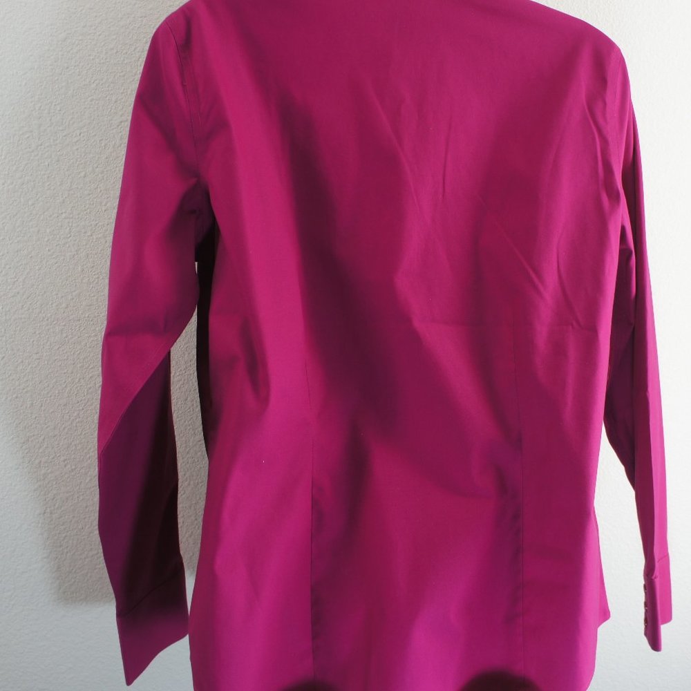 Chicos magenta no iron effortless blouse size 1 - Picture 4 of 4